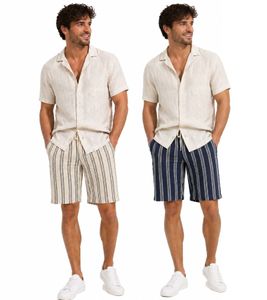 klassische BLEND BHMorgan Herren Shorts mit Kordelzug Freizeitshorts 20717971 in Beige oder Blau