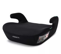 Osann Boost Isofix Child Booster Seat, Certified Child Car Seat with Washable Cover, 135-150cm, Black