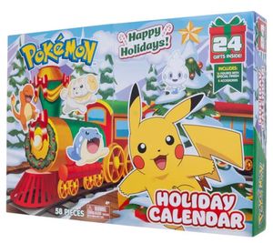 Pokémon Toy Advent Calendar with Collectible Figures and Accessories for Ages 4 and Up 7570593