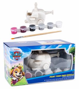 Kreatives nickelodeon PAW PATROL Malset zum Selbstgestalten Skye Helikopter Geschenkidee Grau/Bunt