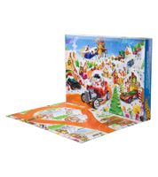 Hot Wheels Holiday Toy Calendar with 10 Vehicles (1:64 Scale) – Ages 3+ – Advent Calendar #9599306