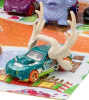 Hot Wheels Holiday Toy Calendar with 10 Vehicles (1:64 Scale) – Ages 3+ – Advent Calendar #9599306