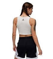 Débardeur court pour femme NIKE Sportswear Essentials ou Jordan avec logo – Haut de sport FB8279-0100 Noir ou DX4700-133 Blanc