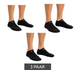 3 pares de calcetines unisex de algodón NIKE Everyday Cush, calcetines deportivos sencillos, calcetines de entrenamiento, calcetines de algodón, medias SX7673-010 Negros
