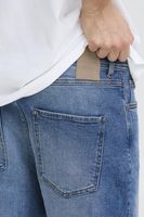 Clásicos pantalones cortos vaqueros para hombre SOLID SDRyan con remaches – Bermudas vaqueras 21108646 Azul