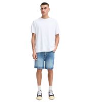 Clásicos pantalones cortos vaqueros para hombre SOLID SDRyan con remaches – Bermudas vaqueras 21108646 Azul