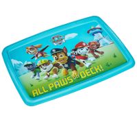 Boîte de rangement keeeper Karolina « Pat' Patrouille » avec couvercle, empilable, 45 L, 9575184, bleu/transparent