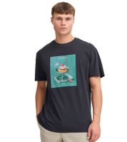 klassisches SOLID SDNong Herren T-Shirt mit Rundhals Shirt 21108418 Grün oder Schwarz