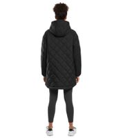 Giacca invernale da donna AIMN oversize trapuntata, dal design elegante e moderno, perfetta per tutti i giorni e le attività all'aperto, colore nero.