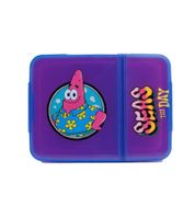 Portapranzo di SpongeBob SquarePants, contenitore per il pane, circa 1,4 litri, con design Patrick Stella in rosa/blu o design SpongeBob in giallo
