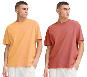T-shirt classica da uomo SOLID SDPavlo 21108604 rossa o arancione