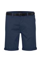 Pantaloncini chino da uomo Classic BLEND con cerniera, 20715128, neri o blu