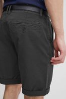 Pantaloncini chino da uomo Classic BLEND con cerniera, 20715128, neri o blu