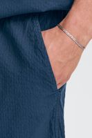 Pantaloncini da uomo classici SOLID SDLiam in seersucker con etichetta, modello casual 21108637, disponibili nei colori verde, bianco o blu