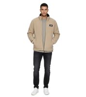 Elegante giacca Denim Project DPMD TEDDY da uomo in morbido pile beige