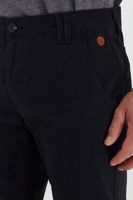 Classic BLEND BHTromp Men's Chinos with Zipper – Fabric Trousers 20703188ME in Black, Brown, or Grey