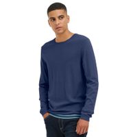 Maglione girocollo da uomo BLEND Classic in maglia fine 20717260 Nero, Marrone, Blu o Beige