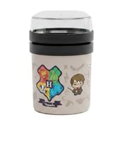 Portapranzo termico da 500 ml con coperchio, a tema Harry Potter, ispirato a Hogwarts Express o Ritorno a Hogwarts, per cibi caldi e freddi, disponibile nei colori rosa o grigio.