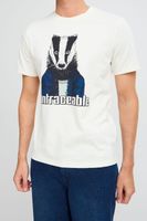 T-shirt girocollo da uomo Classic BLEND, disponibile anche in taglie forti con varie stampe 20717344 in bianco