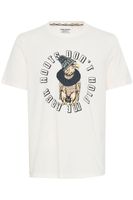T-shirt girocollo da uomo Classic BLEND, disponibile anche in taglie forti con varie stampe 20717344 in bianco