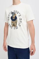 T-shirt girocollo da uomo Classic BLEND, disponibile anche in taglie forti con varie stampe 20717344 in bianco
