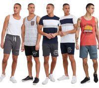 Pantalones cortos deportivos clásicos BLEND BHTorben para hombre con cordón ajustable (20713141ME) Gris, Azul o Negro