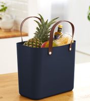 Sustainable Rotho Multibag ALBULA 25L Ocean-Bound Plastic Tote Bag / Shopping Basket – Red, Green, or Blue
