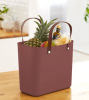 Sustainable Rotho Multibag ALBULA 25L Ocean-Bound Plastic Tote Bag / Shopping Basket – Red, Green, or Blue