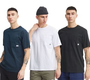 Classic 11 PROJECT PREmil SS Men's Crew Neck T-Shirt 21300995-ME – Blue, White, or Black