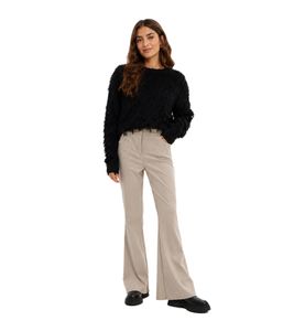 Pantaloni a zampa d'elefante da donna alla moda 914072 Beige