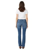 Stylish Women's Bootcut Jeans with Flared Leg – Cotton Trousers 928026 Dark Blue