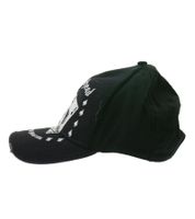 Motörhead Trucker-Cap & Baseball-Cap Fan-Merch Schwarz/Weiß - Baumwoll-Cap mit Karten-Stickerei oder Mesh-Cap mit Band-Logo