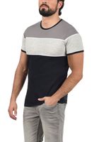 klassisches SOLID SDCody Herren T-Shirt mit Rundhals Shirt 21300032ME in Blau oder Grau