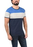 klassisches SOLID SDCody Herren T-Shirt mit Rundhals Shirt 21300032ME in Blau oder Grau