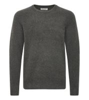 klassischer CASUAL FRIDAY CFHeine Herren Grobstrickpullover mit Label-Detail Strickpullover 20505605 in Dunkelblau, Braun, Beige oder Grau
