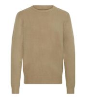 klassischer CASUAL FRIDAY CFHeine Herren Grobstrickpullover mit Label-Detail Strickpullover 20505605 in Dunkelblau, Braun, Beige oder Grau