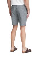 Classic FQ1924 FQHenry Men's Linen Shorts with Zipper (Style 21900626) in Beige or Grey