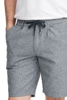 Classic FQ1924 FQHenry Men's Linen Shorts with Zipper (Style 21900626) in Beige or Grey