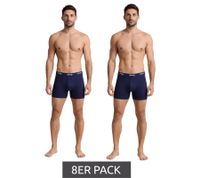 16-Pack Jeep Basic Boxer Shorts – Men's Cotton Underwear I101545-001 – Black, Dark Grey, or Dark Blue