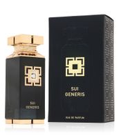 Eau de Parfum Sui Generis pour Homme, Fraîcheur Aromatique et Notes Boisées, 100 ml, Noir/Or