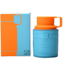 ARMAF Odyssey Mandarin Sky Eau de Parfum Homme Agrumes-Épices 100ml Orange/Bleu