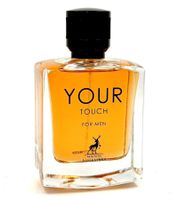 Élégant MAISON ALHAMBRA Your Touch Eau de Parfum Homme, Parfum Corps Aromatique et Frais, 30 ml Argent