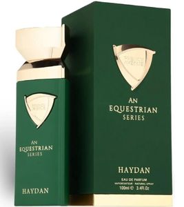 FRENCH AVENUE - Eau de Parfum para hombre de la serie Ecuestre de Haydan - Fragancia corporal aromática-amaderada 100 ml - Verde
