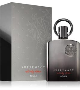 AFNAN Supremacy Not Only Intens Eau de Parfum Homme Oriental-Épicé 100ml Argent