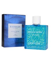 Rayhaan Ocean Rush Eau de Parfum Homme Fraîche et Aquatique 100ml Bleu