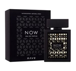 Lattafa Rave Now Eau de Parfum Homme Oriental-Boisé Vaporisateur 100ml Noir