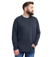 Camicia a maniche lunghe girocollo da uomo Classic SOLID SDBedon BT, taglie forti 21300882-ME-110601 bianca