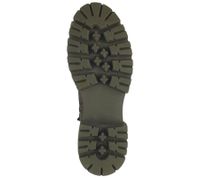 Botines de mujer BULLBOXER de alta calidad, con cordones, de piel auténtica, en verde oliva o marrón.