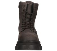 Botines de mujer BULLBOXER de alta calidad, con cordones, de piel auténtica, en verde oliva o marrón.