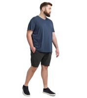 Classic SOLID SDTaras BT men's sweat shorts with drawstring (plus sizes 21300891) in blue, grey, or black
